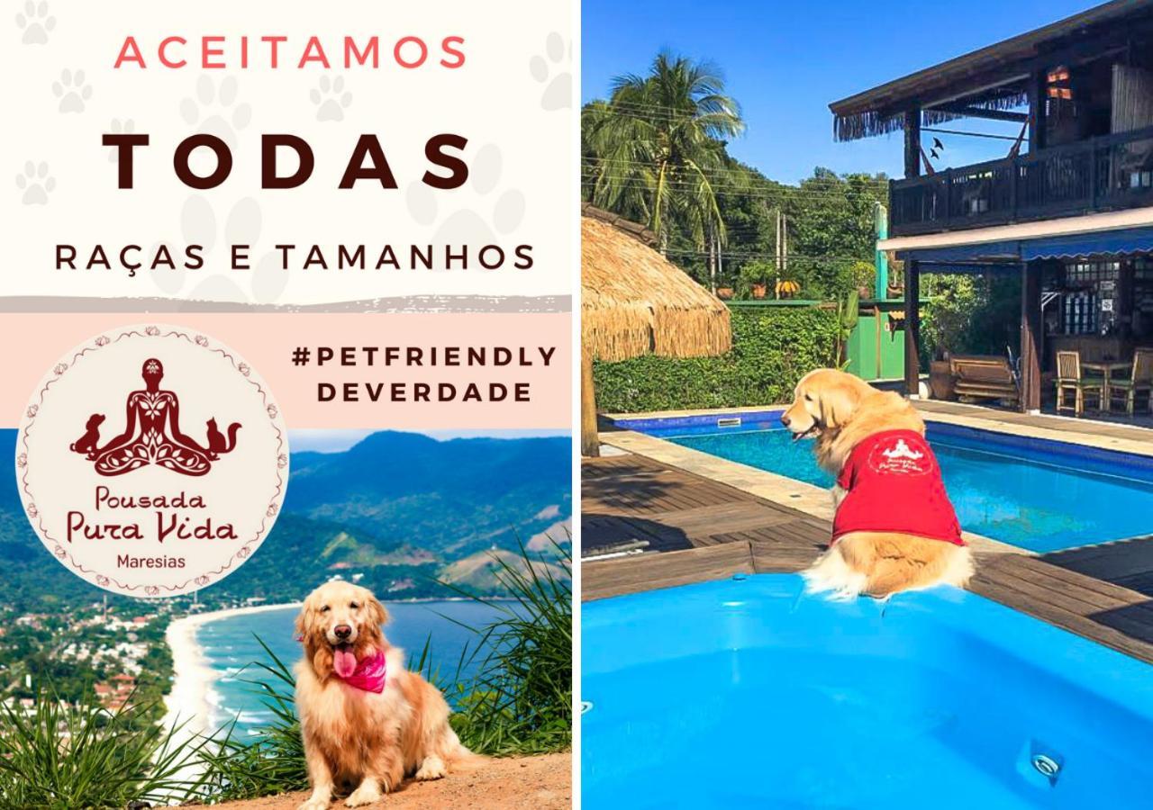 Pousada Pura Vida มาเรเซียส ภายนอก รูปภาพ